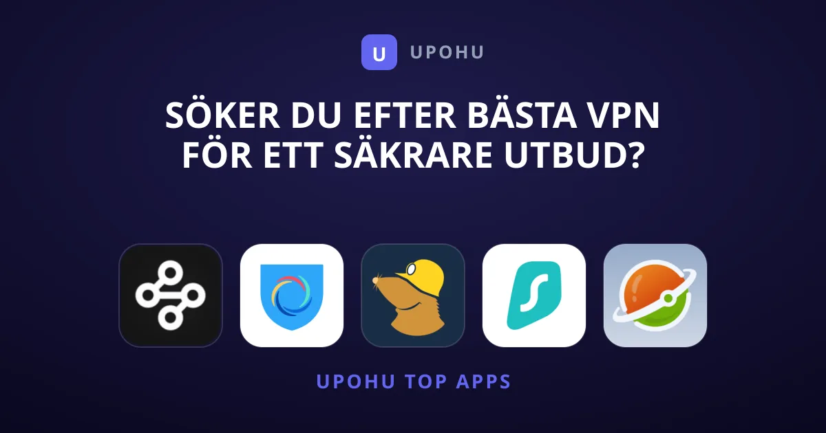 Söker Du Efter Bästa VPN För Ett Säkrare Utbud?